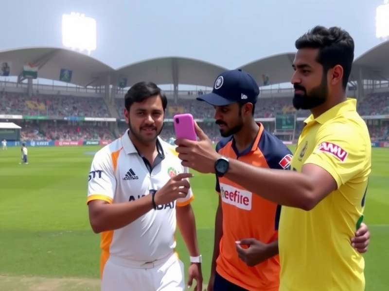 Indian players of VR Cricket Pro Battle interacting on social media